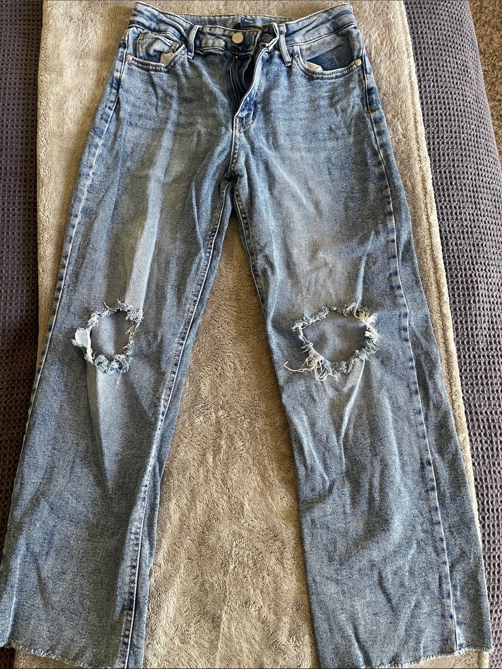 art class Light Blue Distressed Kids Jeans